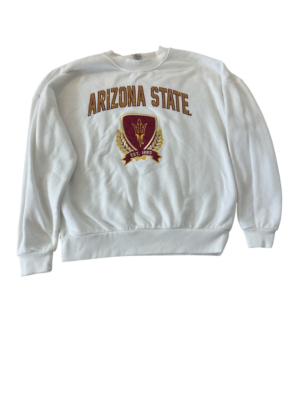 Gameday Couture Arizona State Oversized Graphic Fleece Sweatshirt - Picture 3 of 10